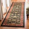 SAFAVIEH Lyndhurst Collection Area Rug – 8′ x 11′, Black & Red, Traditional Oriental Design, Non-Shedding & Easy Care, Ideal for High Traffic Areas in Living Room, Bedroom (LNH212G)(Red / Black)
