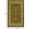 SAFAVIEH Lyndhurst Collection Area Rug – 8′ x 11′, Black & Red, Traditional Oriental Design, Non-Shedding & Easy Care, Ideal for High Traffic Areas in Living Room, Bedroom (LNH212G)(Sage/Ivory)