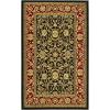 SAFAVIEH Lyndhurst Collection Area Rug – 8′ x 11′, Black & Red, Traditional Oriental Design, Non-Shedding & Easy Care, Ideal for High Traffic Areas in Living Room, Bedroom (LNH212G)(Red / Black)