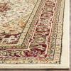 SAFAVIEH Lyndhurst Collection Area Rug – 8′ x 11′, Ivory & Red, Traditional Oriental Design, Non-Shedding & Easy Care, Ideal for High Traffic Areas in Living Room, Bedroom (LNH330A)(Ivory/Red)