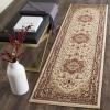 SAFAVIEH Lyndhurst Collection Area Rug – 8′ x 11′, Ivory & Red, Traditional Oriental Design, Non-Shedding & Easy Care, Ideal for High Traffic Areas in Living Room, Bedroom (LNH330A)(Ivory/Red)