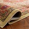 SAFAVIEH Lyndhurst Collection Area Rug – 8′ x 11′, Ivory & Red, Traditional Oriental Design, Non-Shedding & Easy Care, Ideal for High Traffic Areas in Living Room, Bedroom (LNH330A)(Ivory/Rust)