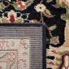 SAFAVIEH Lyndhurst Collection Area Rug – 8′ x 11′, Ivory & Red, Traditional Oriental Design, Non-Shedding & Easy Care, Ideal for High Traffic Areas in Living Room, Bedroom (LNH330A)(Black/Beige)