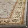 SAFAVIEH Lyndhurst Collection Area Rug – 8′ x 11′, Red & Ivory, Traditional Oriental Design, Non-Shedding & Easy Care, Ideal for High Traffic Areas in Living Room, Bedroom (LNH312A)(Light Blue / Ivory)