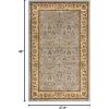 SAFAVIEH Lyndhurst Collection Area Rug – 8′ x 11′, Red & Ivory, Traditional Oriental Design, Non-Shedding & Easy Care, Ideal for High Traffic Areas in Living Room, Bedroom (LNH312A)(Light Blue / Ivory)