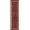 SAFAVIEH Lyndhurst Collection Area Rug – 8′ x 11′, Red & Ivory, Traditional Oriental Design, Non-Shedding & Easy Care, Ideal for High Traffic Areas in Living Room, Bedroom (LNH312A)(Red/Ivory)