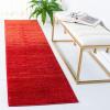 SAFAVIEH Area Rug 9×12 – Adirondack Collection – Large – Navy & Grey, Modern Ombre Design, Non Shedding & Easy to Clean, Ideal for Living Room, Bedroom, Office, Dining Space (ADR113E)(Red/Grey)