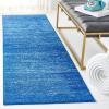SAFAVIEH Area Rug 9×12 – Adirondack Collection – Large – Navy & Grey, Modern Ombre Design, Non Shedding & Easy to Clean, Ideal for Living Room, Bedroom, Office, Dining Space (ADR113E)(Light Blue/Dark Blue)