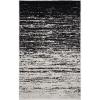 SAFAVIEH Area Rug 9×12 – Adirondack Collection – Large – Navy & Grey, Modern Ombre Design, Non Shedding & Easy to Clean, Ideal for Living Room, Bedroom, Office, Dining Space (ADR113E)(Silver/Black)