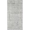 SAFAVIEH Evoke Collection 8′ x 10′ Charcoal / Ivory EVK270K Shabby Chic Distressed Non-Shedding Living Room Bedroom Dining Home Office Area Rug(Silver/Ivory)