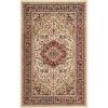 SAFAVIEH Lyndhurst Collection Area Rug – 8′ x 11′, Ivory & Red, Traditional Oriental Design, Non-Shedding & Easy Care, Ideal for High Traffic Areas in Living Room, Bedroom (LNH330A)(Ivory/Red)