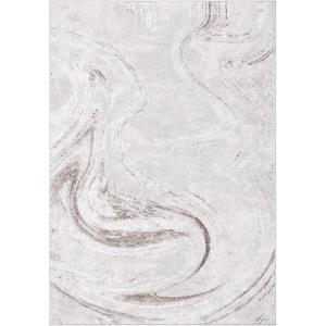 SAFAVIEH Area Rug 8×10 – Orchard Collection – Large – Grey & Gold, Modern Abstract Design, Non-Shedding & Easy Cleaning, Ideal for Living Room, Bedroom, Office, Dining Space (ORC617H)(Grey/Light Grey)