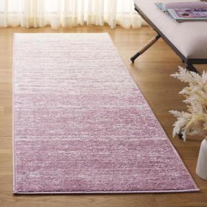SAFAVIEH Area Rug 9×12 – Adirondack Collection – Large – Navy & Grey, Modern Ombre Design, Non Shedding & Easy to Clean, Ideal for Living Room, Bedroom, Office, Dining Space (ADR113E)(Cream/Purple)