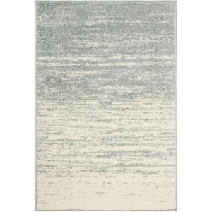 SAFAVIEH Area Rug 9×12 – Adirondack Collection – Large – Navy & Grey, Modern Ombre Design, Non Shedding & Easy to Clean, Ideal for Living Room, Bedroom, Office, Dining Space (ADR113E)(Slate/Cream)