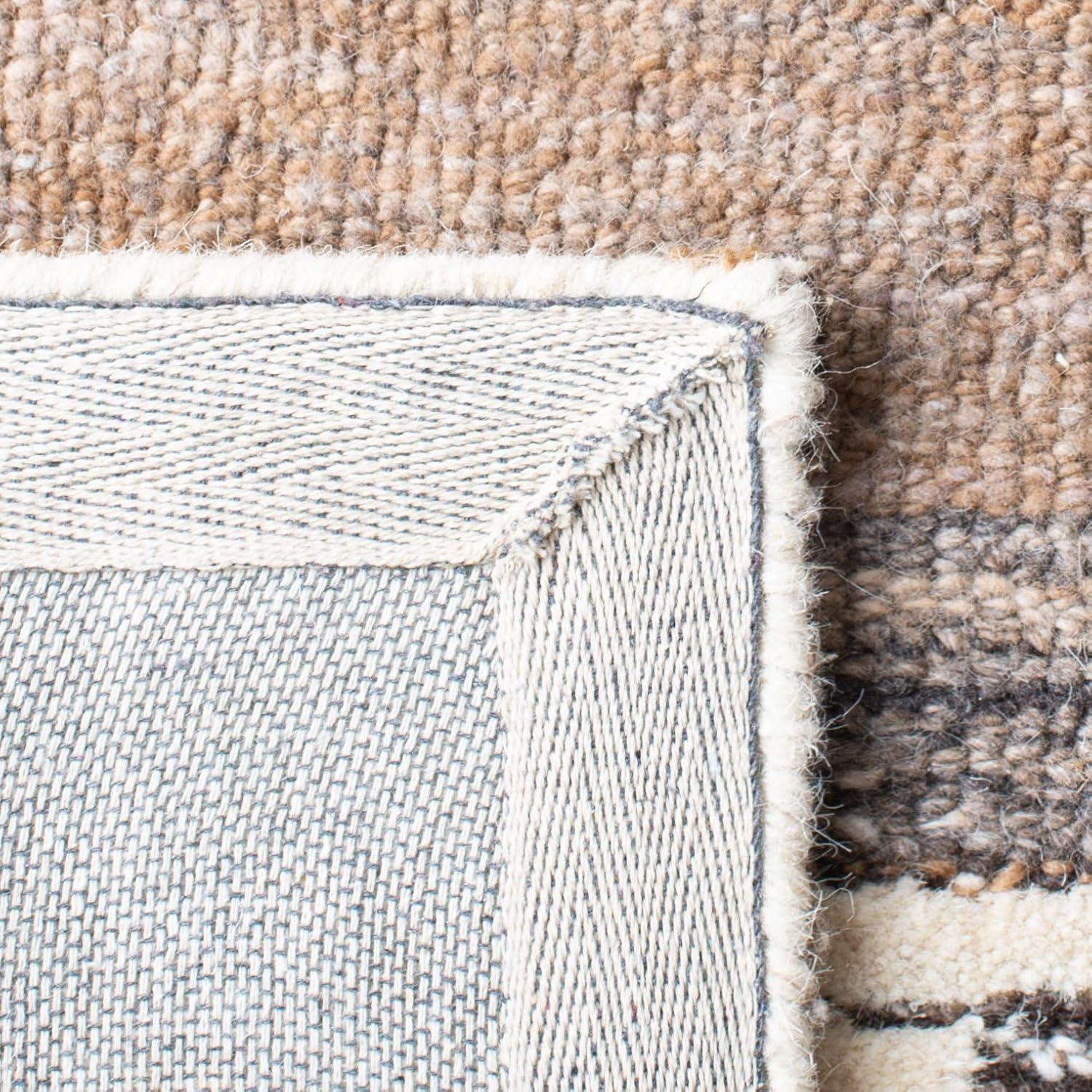 image:imageSAFAVIEH Amsterdam Collection Area Rug 8 x 10 Ivory amp Multi Moroccan Boho Design NonShedding amp Easy Care Ideal for High Traffic Areas in Living Room Bedroom AMS108KTerracottaMulti