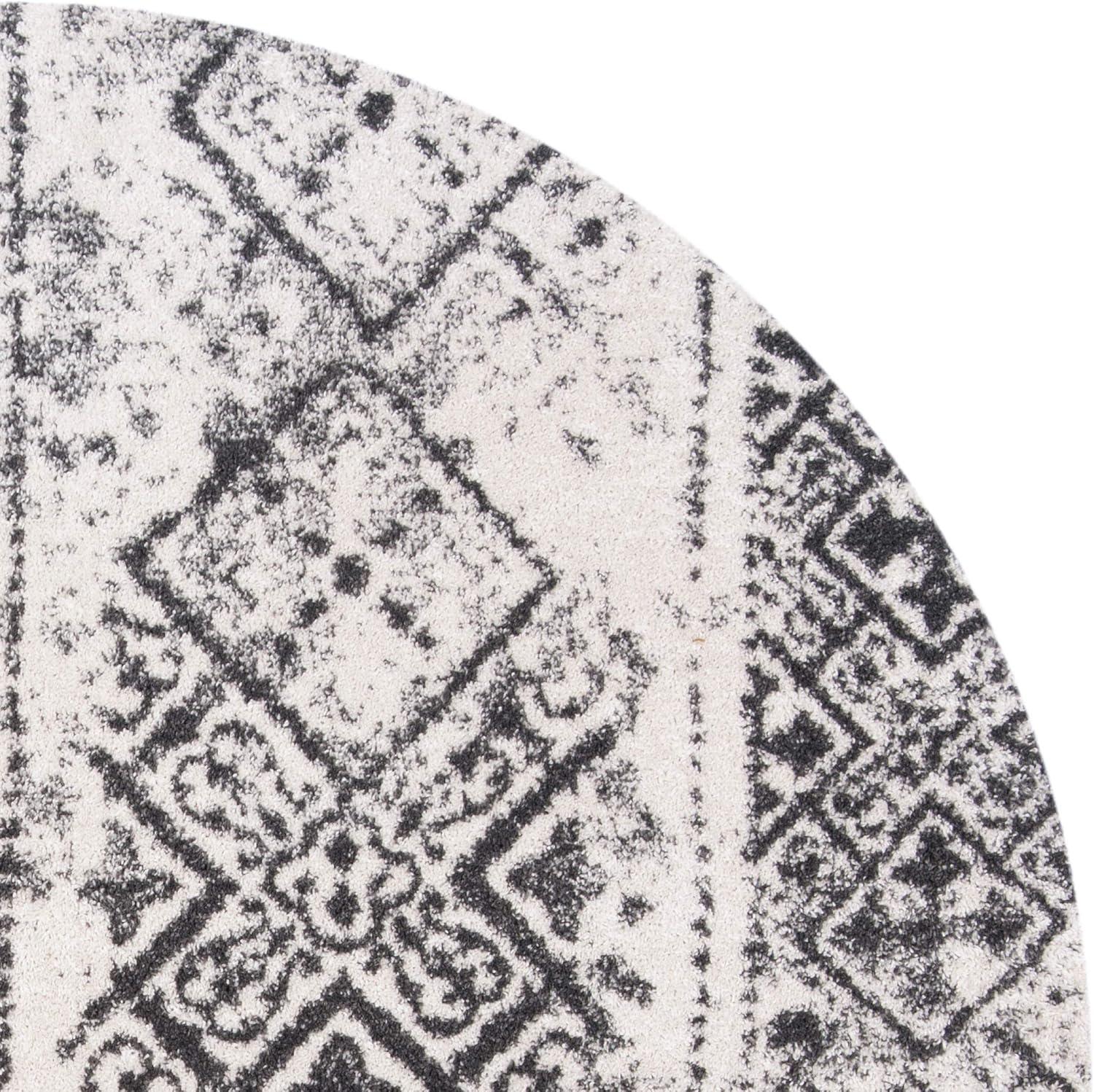 image:imageSAFAVIEH Area Rug 8x10 Adirondack Collection Large Black amp Silver Moroccan Boho Design NonShedding amp Easy Cleaning Ideal for Living Room Bedroom Office Dining Space ADR111CSilverBlack