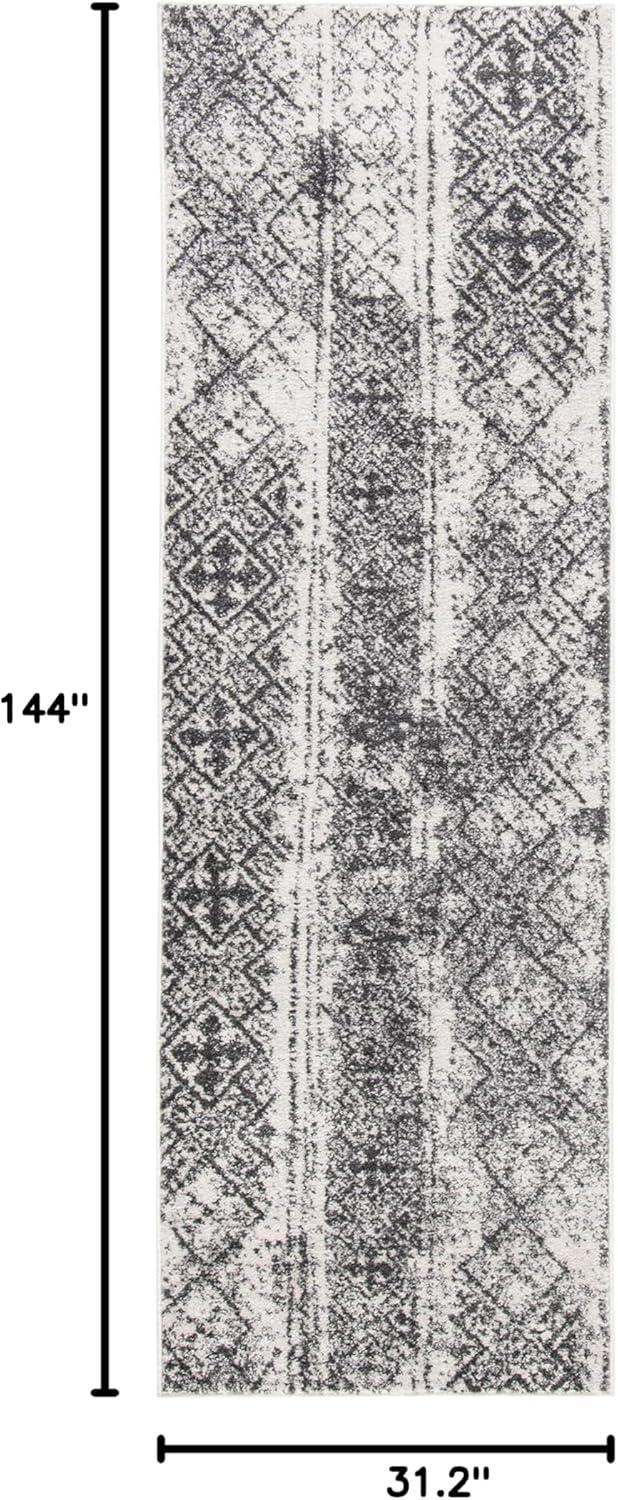 image:imageSAFAVIEH Area Rug 8x10 Adirondack Collection Large Black amp Silver Moroccan Boho Design NonShedding amp Easy Cleaning Ideal for Living Room Bedroom Office Dining Space ADR111CSilverBlack