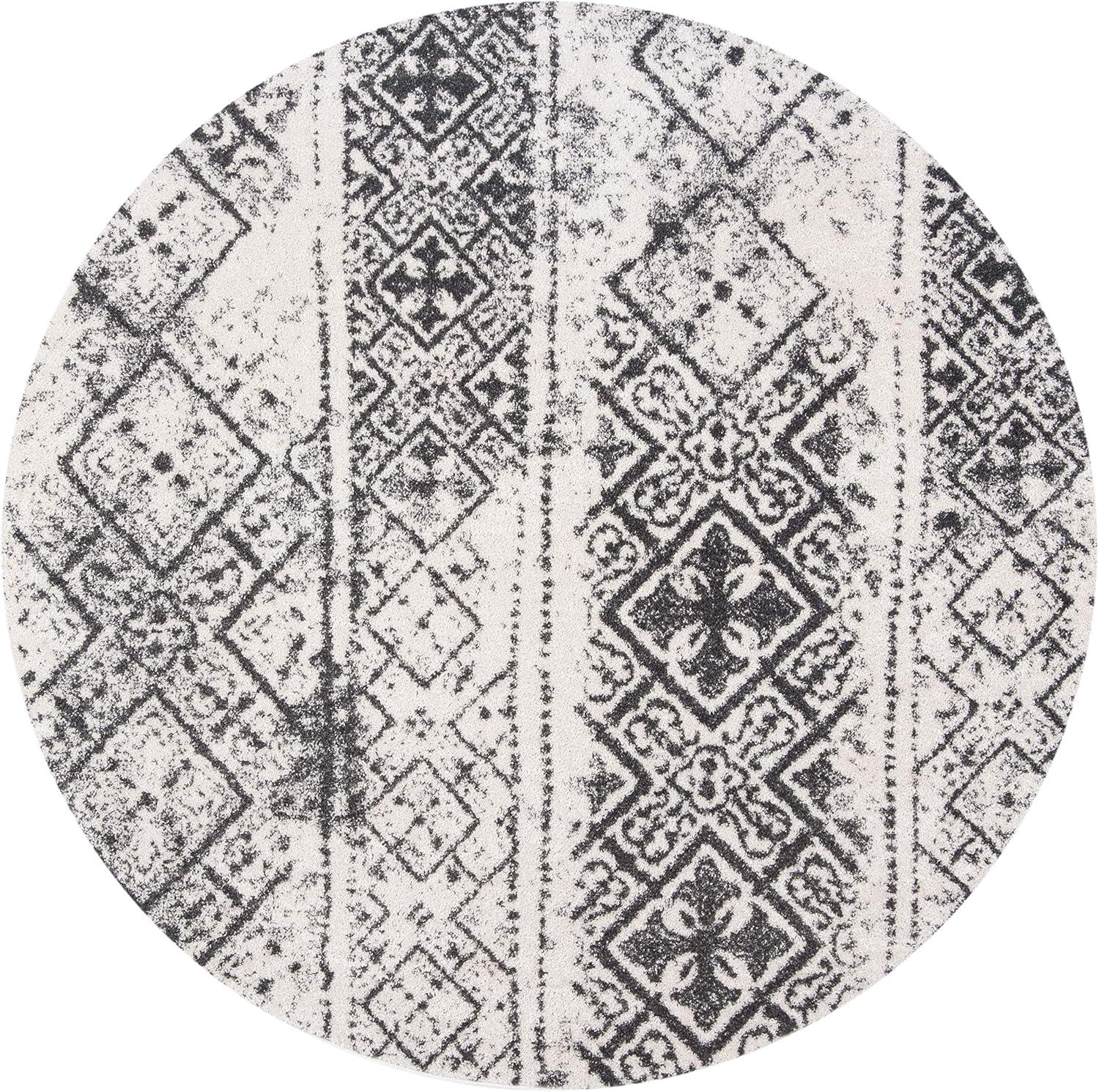 image:imageSAFAVIEH Area Rug 8x10 Adirondack Collection Large Black amp Silver Moroccan Boho Design NonShedding amp Easy Cleaning Ideal for Living Room Bedroom Office Dining Space ADR111CSilverBlack