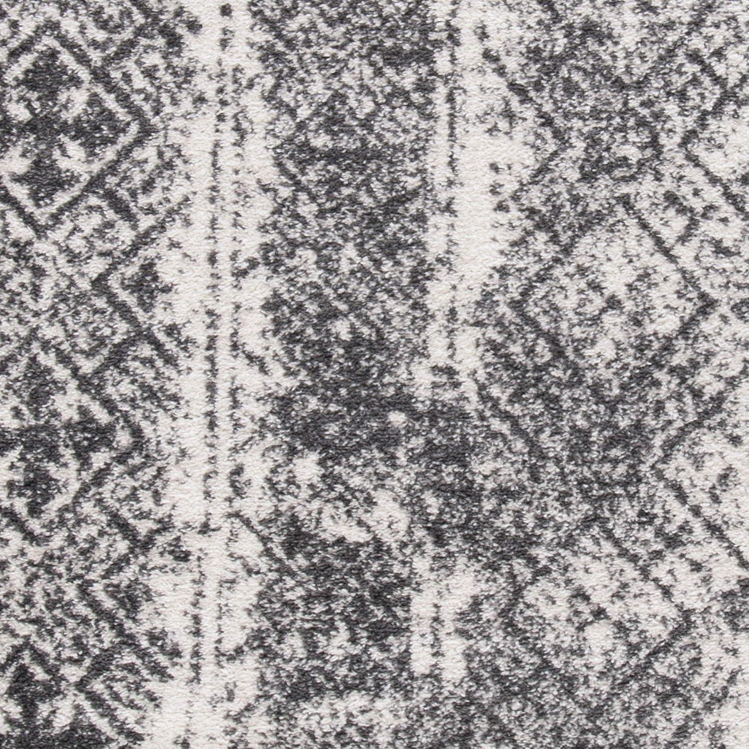 image:imageSAFAVIEH Area Rug 8x10 Adirondack Collection Large Black amp Silver Moroccan Boho Design NonShedding amp Easy Cleaning Ideal for Living Room Bedroom Office Dining Space ADR111CSilverBlack