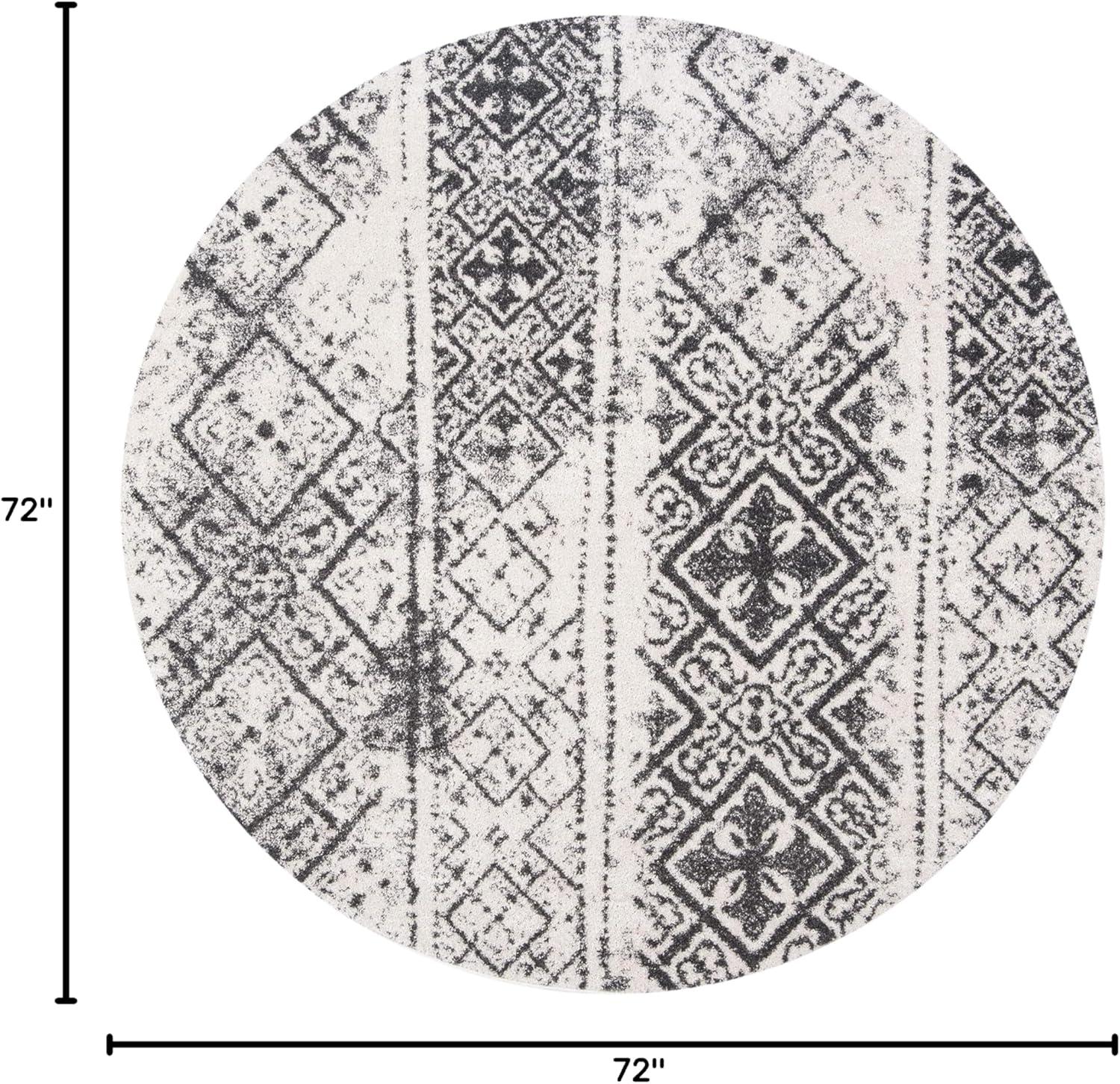 image:imageSAFAVIEH Area Rug 8x10 Adirondack Collection Large Black amp Silver Moroccan Boho Design NonShedding amp Easy Cleaning Ideal for Living Room Bedroom Office Dining Space ADR111CSilverBlack
