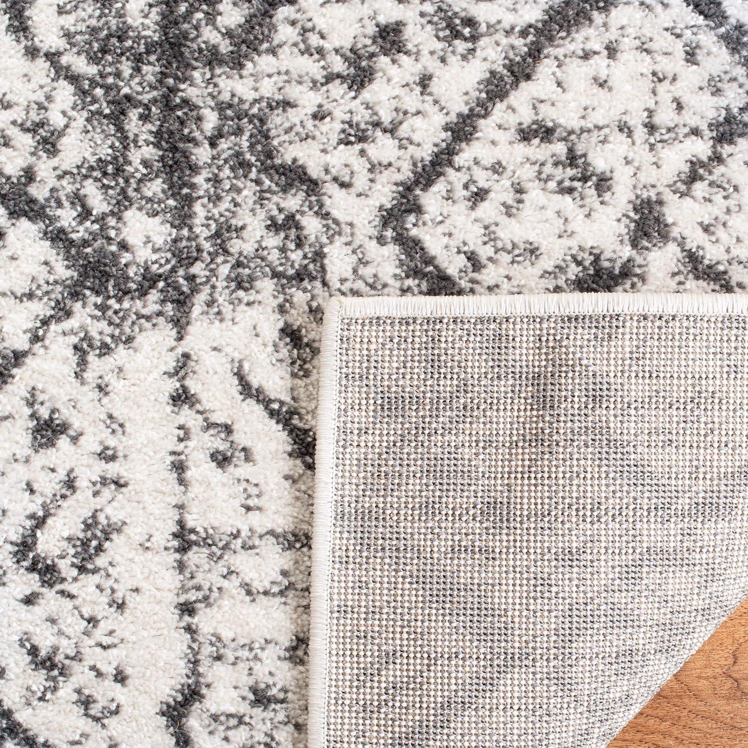 image:imageSAFAVIEH Area Rug 8x10 Adirondack Collection Large Black amp Silver Moroccan Boho Design NonShedding amp Easy Cleaning Ideal for Living Room Bedroom Office Dining Space ADR111CSilverBlack