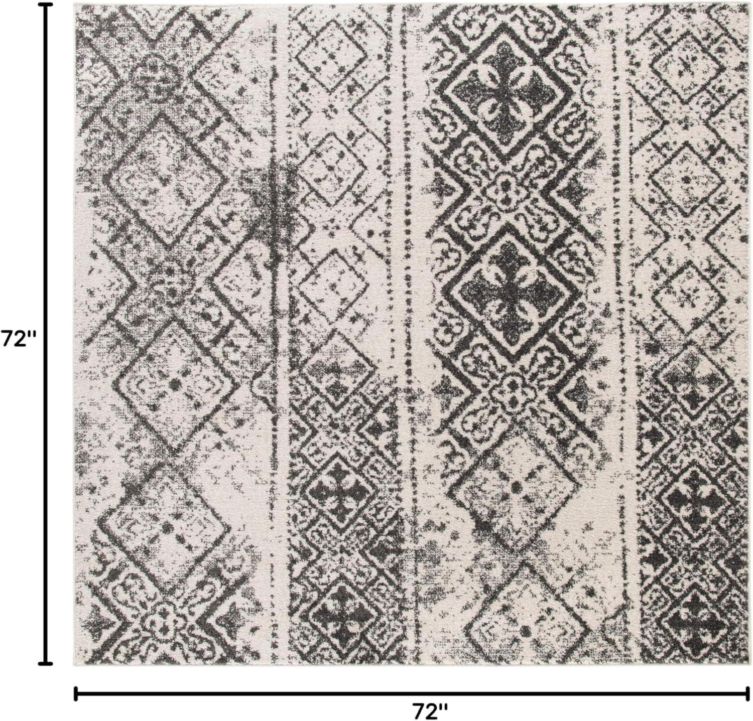 image:imageSAFAVIEH Area Rug 8x10 Adirondack Collection Large Black amp Silver Moroccan Boho Design NonShedding amp Easy Cleaning Ideal for Living Room Bedroom Office Dining Space ADR111CSilverBlack