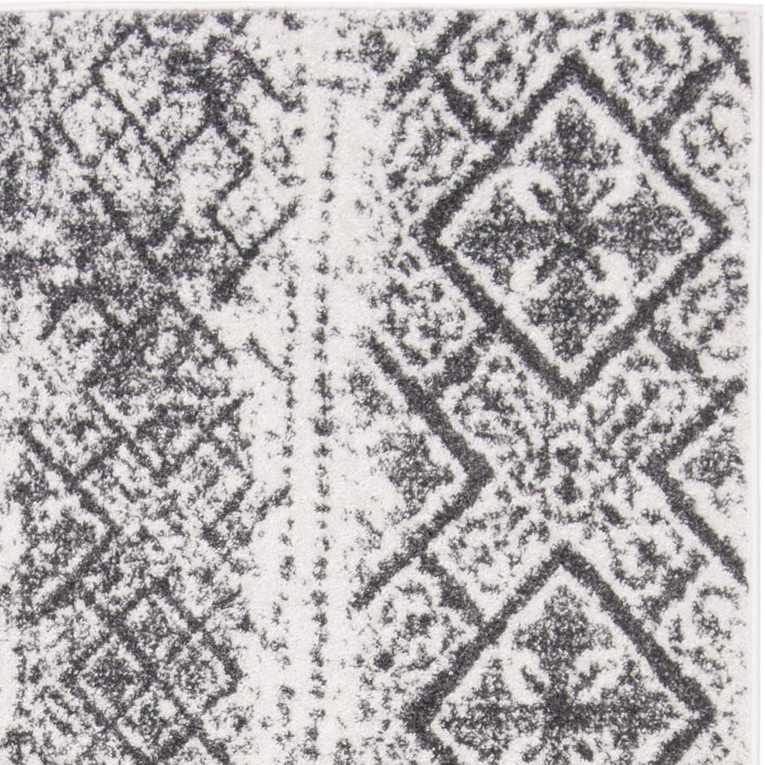 image:imageSAFAVIEH Area Rug 8x10 Adirondack Collection Large Black amp Silver Moroccan Boho Design NonShedding amp Easy Cleaning Ideal for Living Room Bedroom Office Dining Space ADR111CSilverBlack