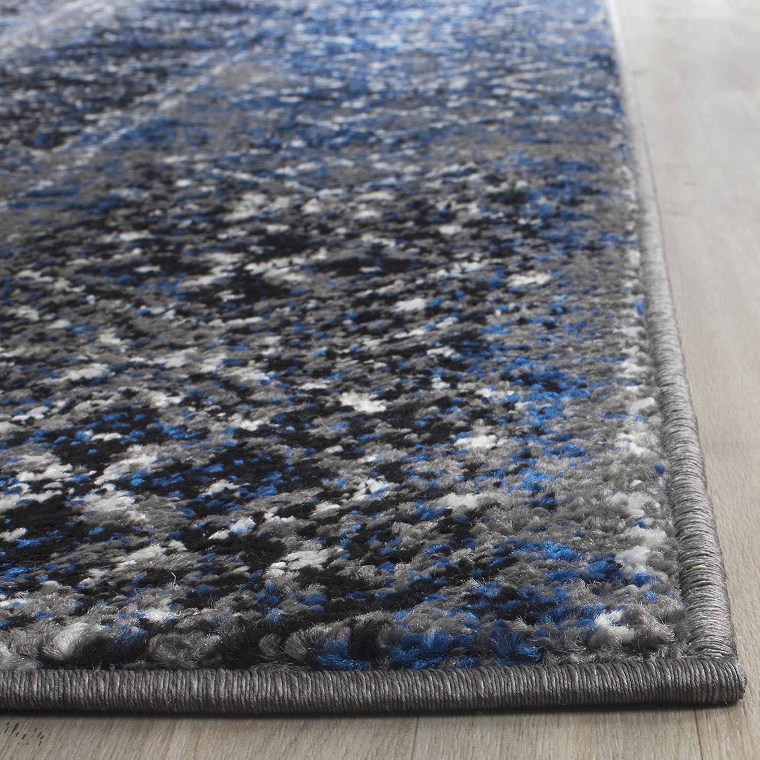 image:imageSAFAVIEH Area Rug 8x10 Adirondack Collection Large Black amp Silver Moroccan Boho Design NonShedding amp Easy Cleaning Ideal for Living Room Bedroom Office Dining Space ADR111CSilverMulti