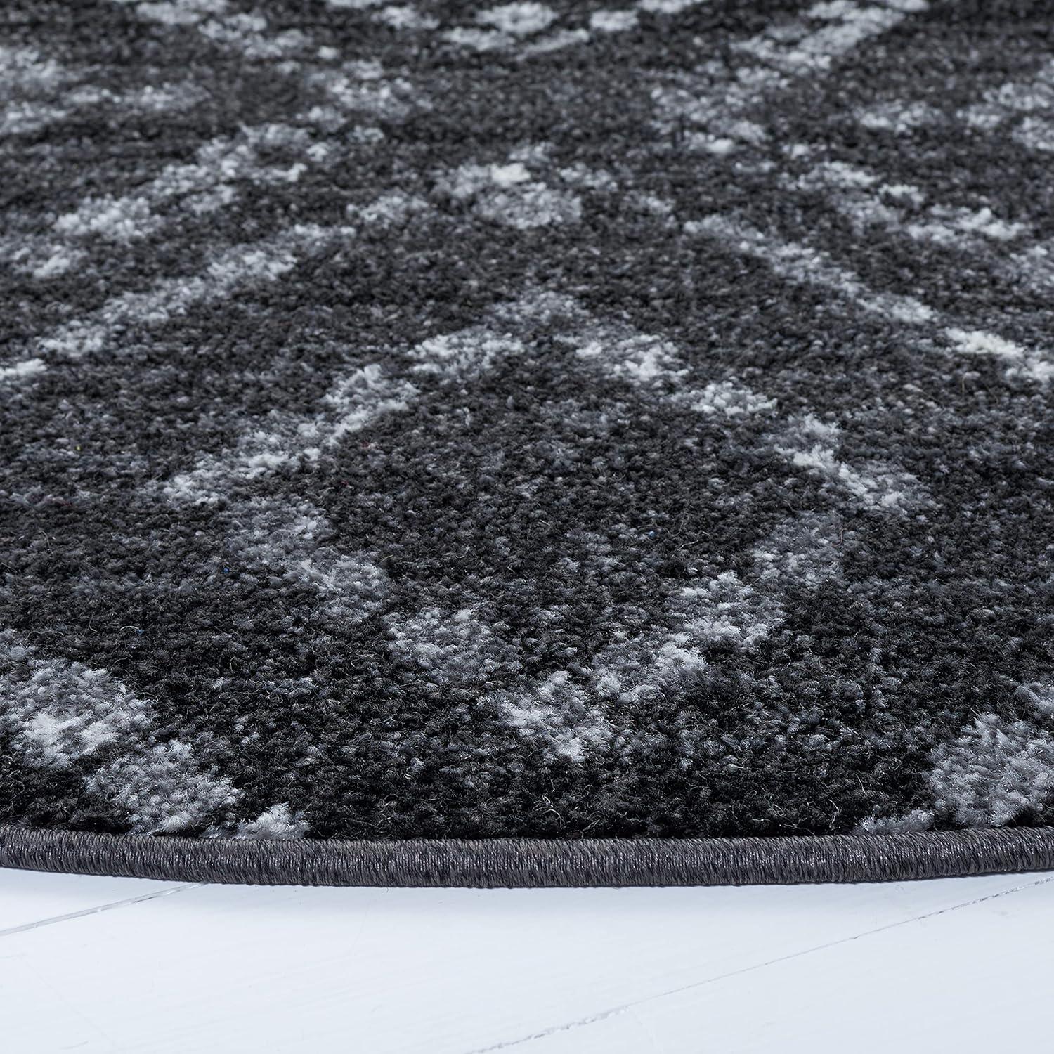 image:imageSAFAVIEH Area Rug 8x10 Adirondack Collection Large Ivory amp Light Blue Geometric Trellis Pattern NonShedding amp Easy Cleaning Ideal for Living Room Bedroom Office Dining Space ADR131TBlackIvory