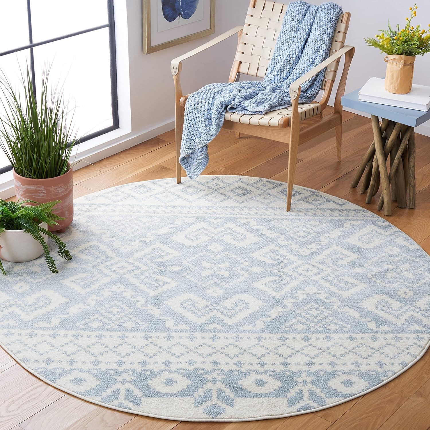 image:imageSAFAVIEH Area Rug 8x10 Adirondack Collection Large Ivory amp Silver Rustic Boho Design NonShedding amp Easy Cleaning Ideal for Living Room Bedroom Office Dining Space ADR107BIvorySlate
