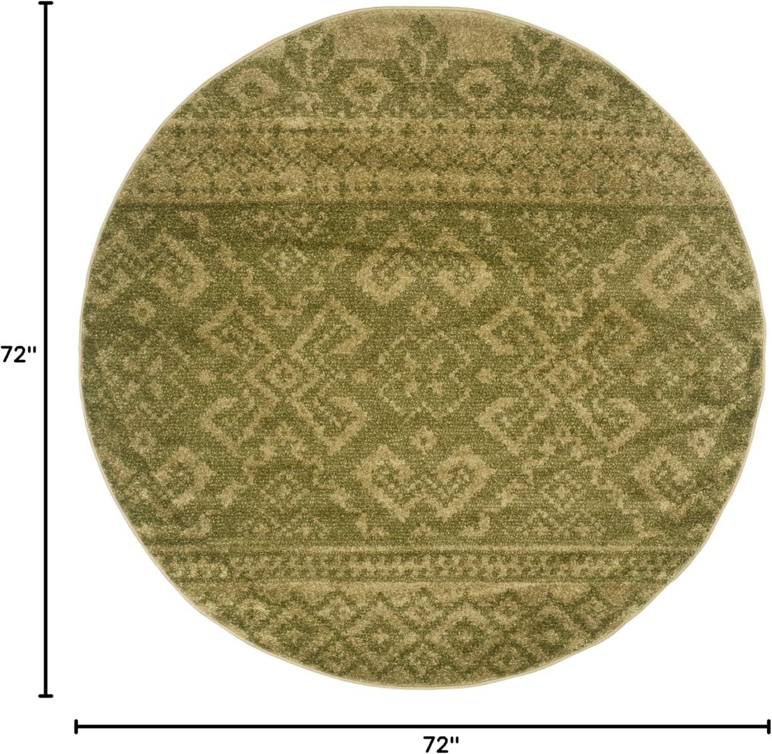 image:imageSAFAVIEH Area Rug 8x10 Adirondack Collection Large Ivory amp Silver Rustic Boho Design NonShedding amp Easy Cleaning Ideal for Living Room Bedroom Office Dining Space ADR107BGreenDark Green