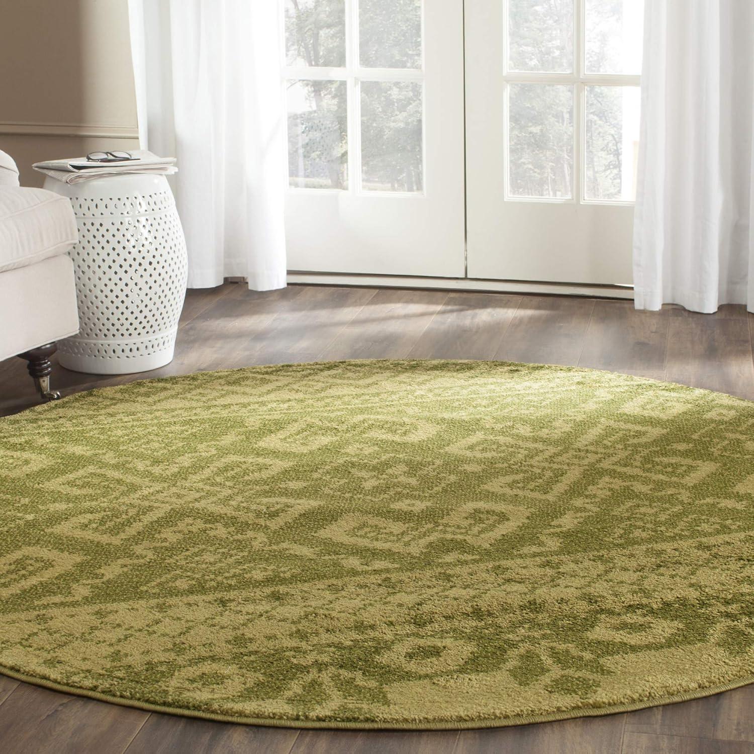 image:imageSAFAVIEH Area Rug 8x10 Adirondack Collection Large Ivory amp Silver Rustic Boho Design NonShedding amp Easy Cleaning Ideal for Living Room Bedroom Office Dining Space ADR107BCamelChocolate