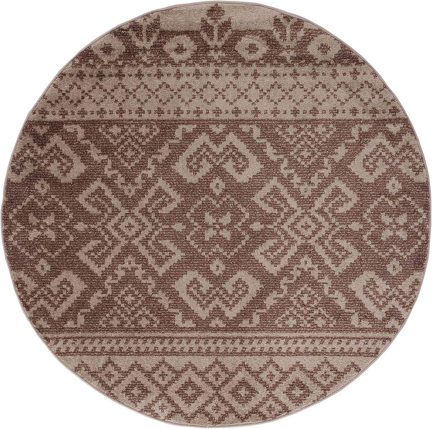 image:imageSAFAVIEH Area Rug 8x10 Adirondack Collection Large Ivory amp Silver Rustic Boho Design NonShedding amp Easy Cleaning Ideal for Living Room Bedroom Office Dining Space ADR107BCamelChocolate
