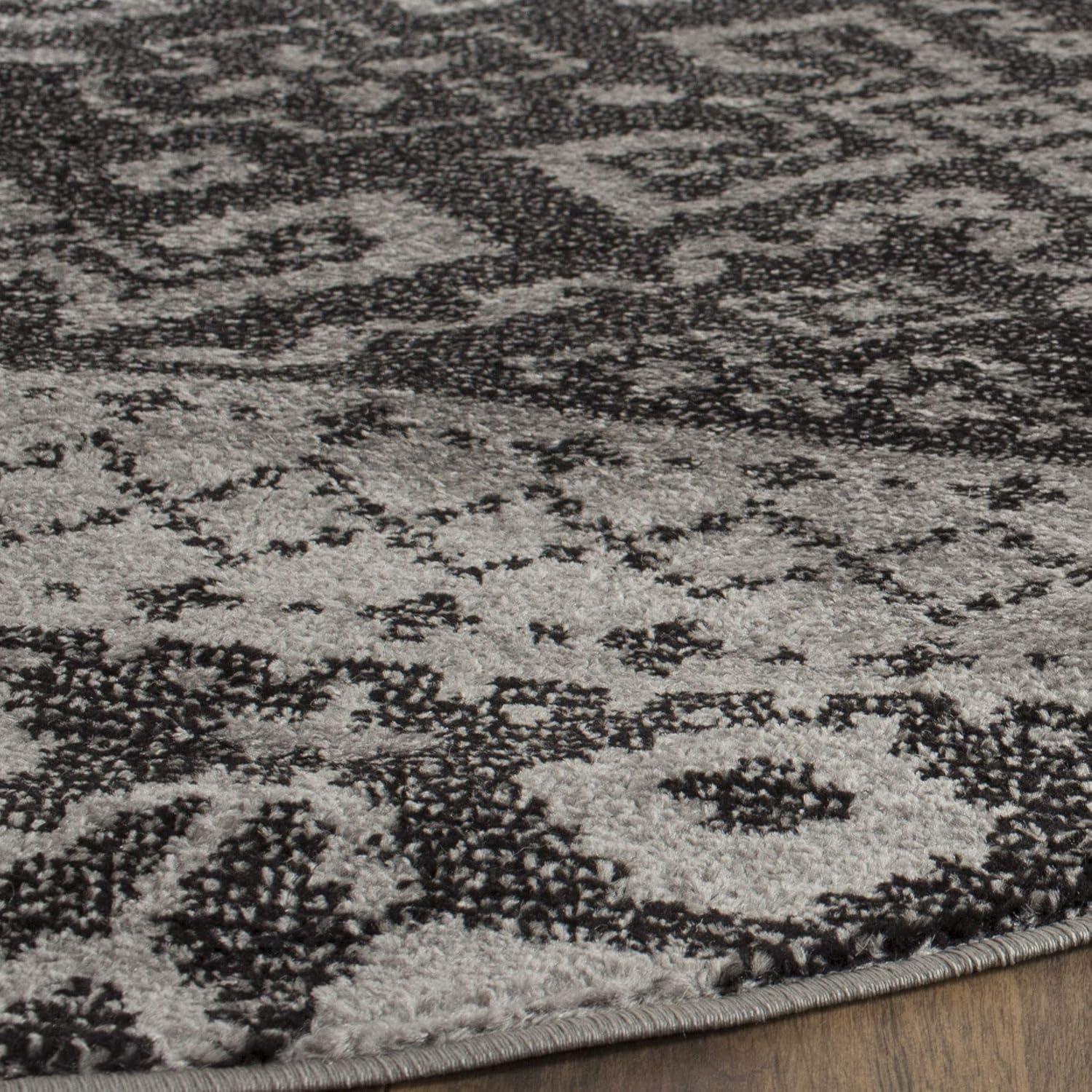 image:imageSAFAVIEH Area Rug 8x10 Adirondack Collection Large Ivory amp Silver Rustic Boho Design NonShedding amp Easy Cleaning Ideal for Living Room Bedroom Office Dining Space ADR107BCamelChocolate