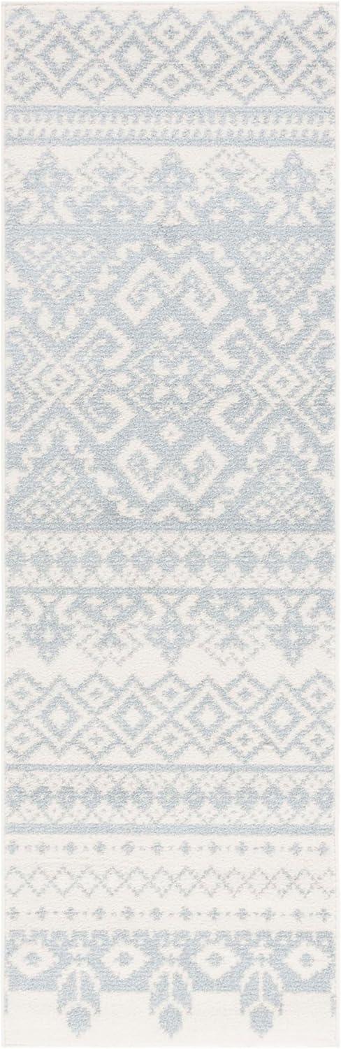 image:imageSAFAVIEH Area Rug 8x10 Adirondack Collection Large Ivory amp Silver Rustic Boho Design NonShedding amp Easy Cleaning Ideal for Living Room Bedroom Office Dining Space ADR107BIvorySlate