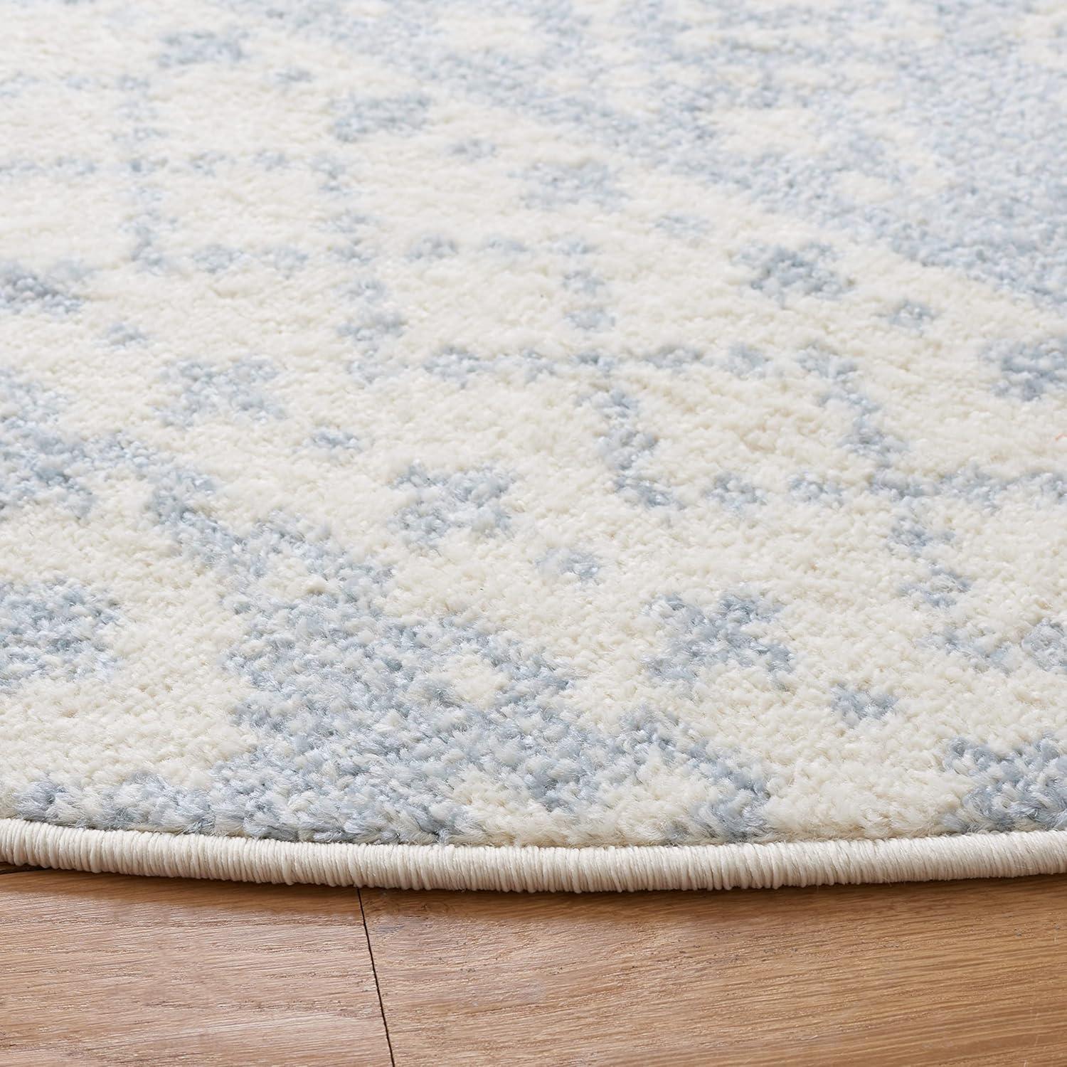 image:imageSAFAVIEH Area Rug 8x10 Adirondack Collection Large Ivory amp Silver Rustic Boho Design NonShedding amp Easy Cleaning Ideal for Living Room Bedroom Office Dining Space ADR107BIvorySlate