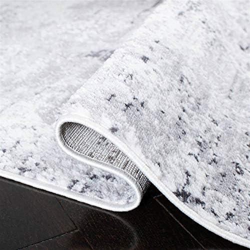 image:imageSAFAVIEH Area Rug 8x10 Amelia Collection Large Grey amp Ivory Modern Design NonShedding amp Easy Cleaning Ideal for Living Room Bedroom Office Dining Space ALA705GGreyIvory