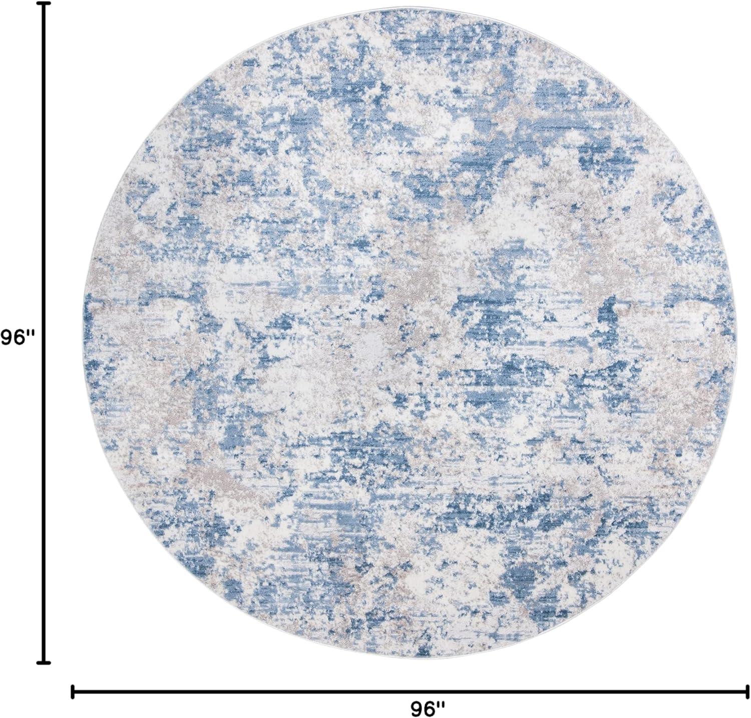 image:imageSAFAVIEH Area Rug 8x10 Amelia Collection Large Grey amp Ivory Modern Design NonShedding amp Easy Cleaning Ideal for Living Room Bedroom Office Dining Space ALA705GGreyBlue