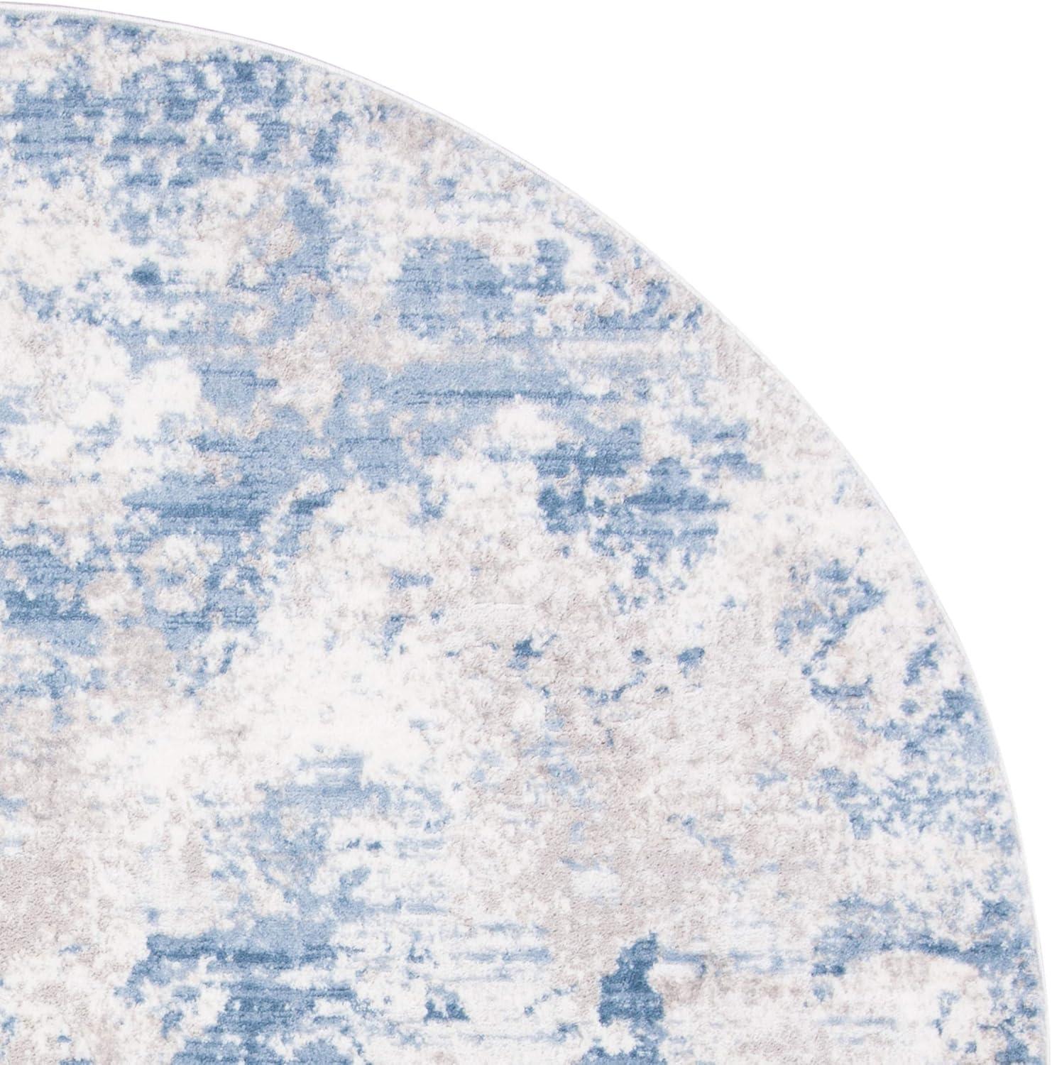 image:imageSAFAVIEH Area Rug 8x10 Amelia Collection Large Grey amp Ivory Modern Design NonShedding amp Easy Cleaning Ideal for Living Room Bedroom Office Dining Space ALA705GGreyBlue