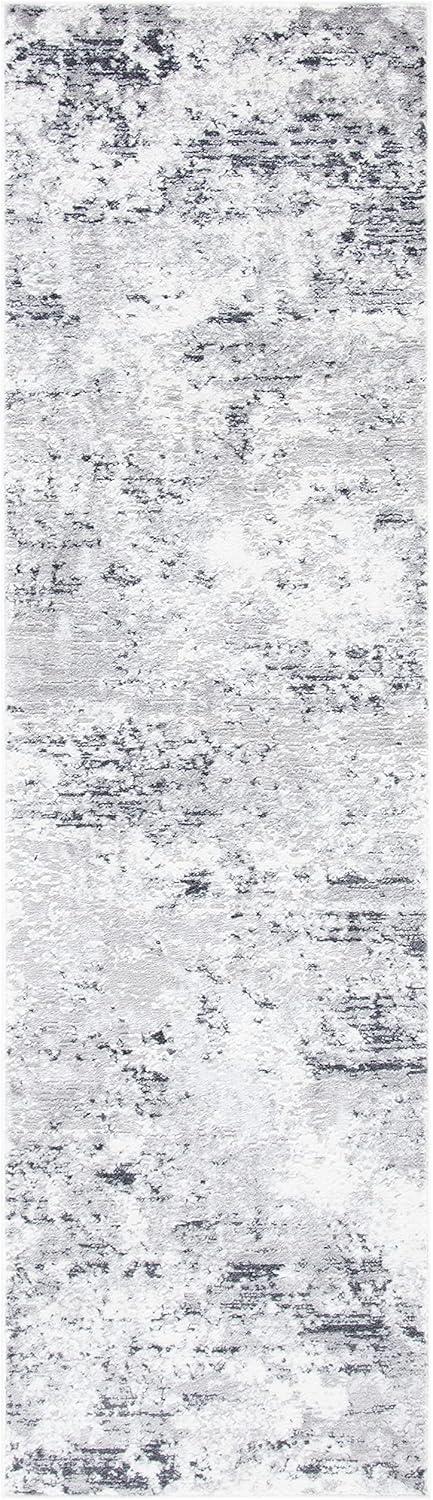 image:imageSAFAVIEH Area Rug 8x10 Amelia Collection Large Grey amp Ivory Modern Design NonShedding amp Easy Cleaning Ideal for Living Room Bedroom Office Dining Space ALA705GGreyIvory
