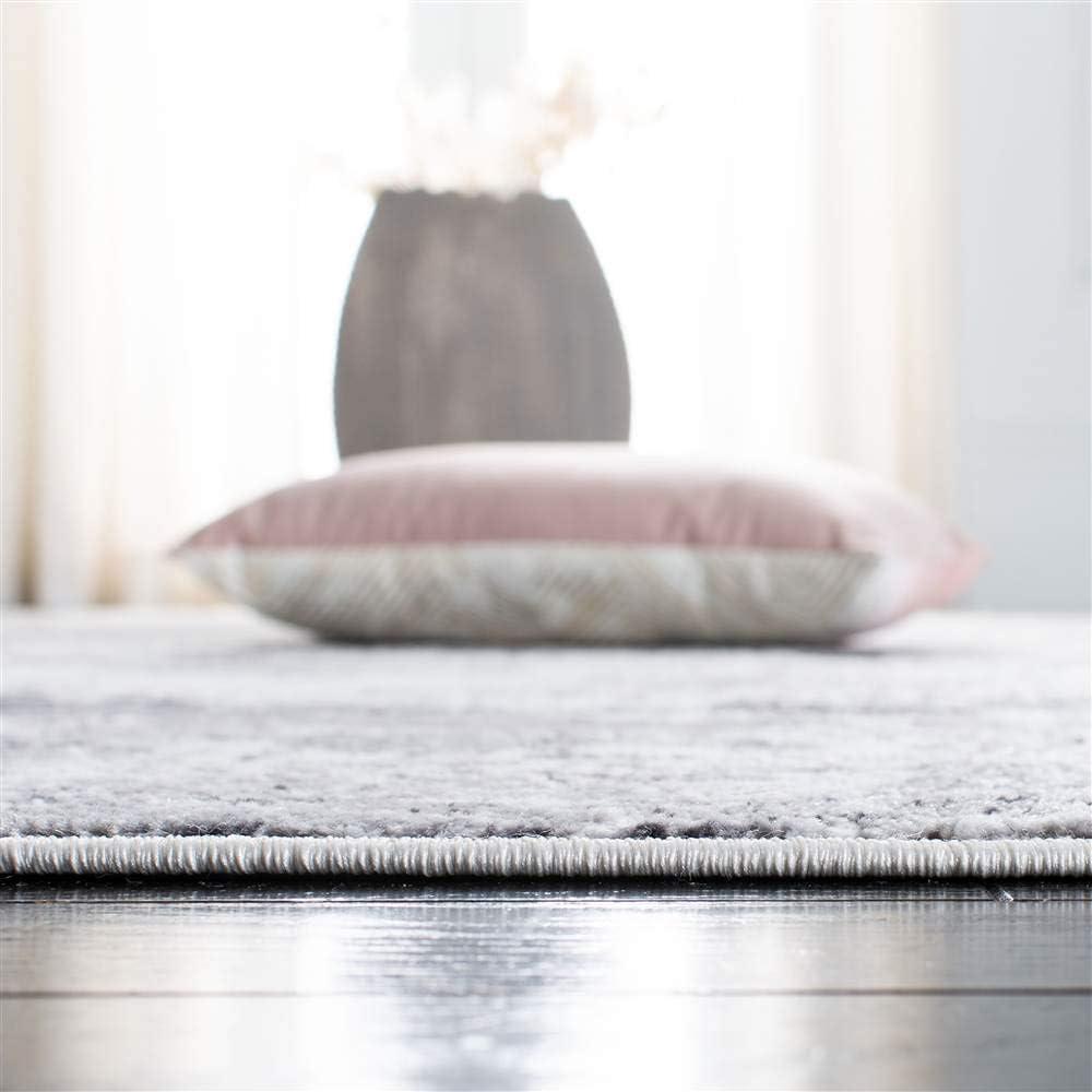 image:imageSAFAVIEH Area Rug 8x10 Amelia Collection Large Grey amp Ivory Modern Design NonShedding amp Easy Cleaning Ideal for Living Room Bedroom Office Dining Space ALA705GGreyIvory