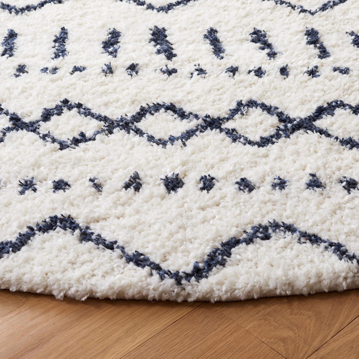 image:imageSAFAVIEH Area Rug 8x10 Arizona Shag Collection Large Ivory amp Beige Moroccan Boho Design NonShedding amp Easy to Clean Ideal for Living Room Bedroom Dining Space ASG741AIvorySlate