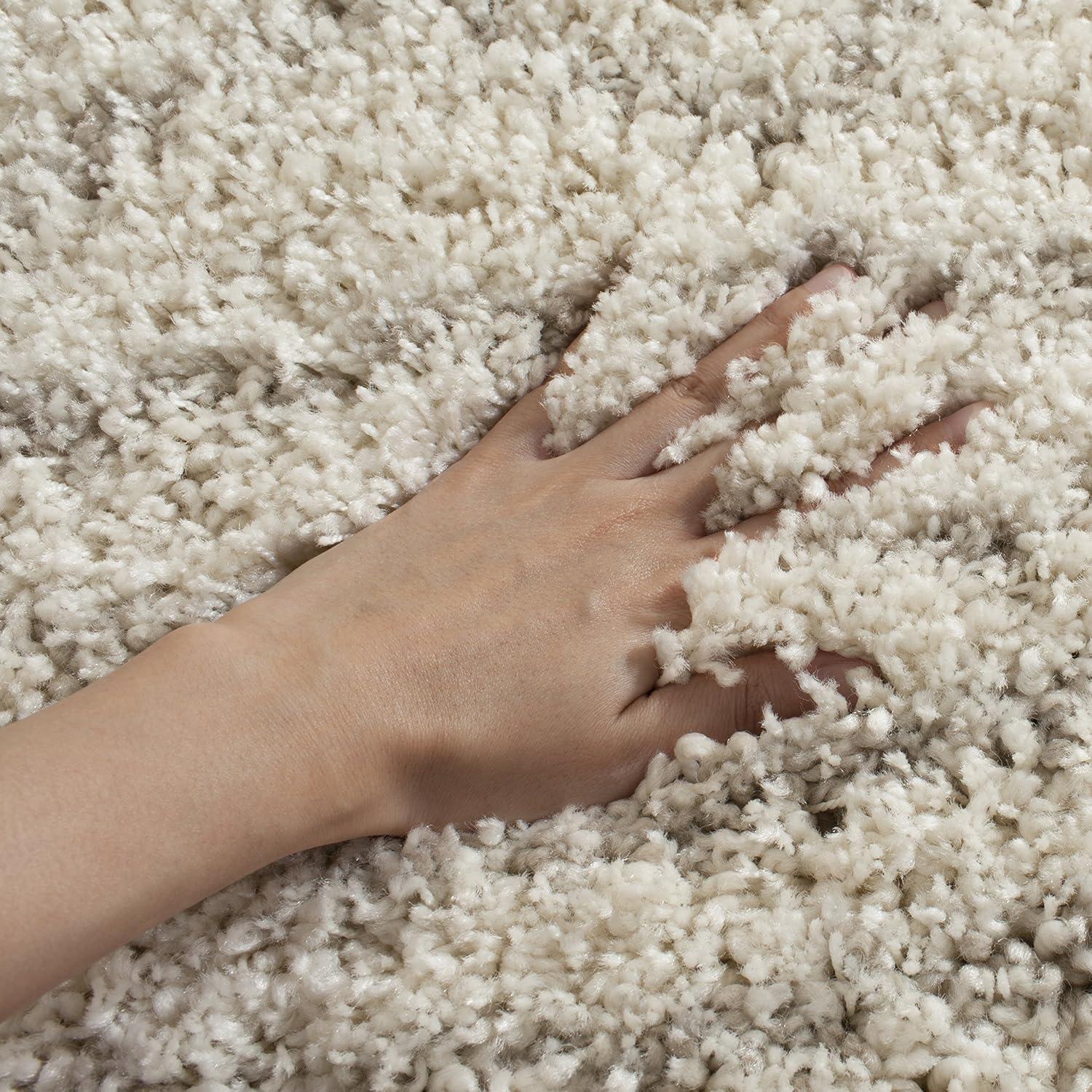 image:imageSAFAVIEH Area Rug 8x10 Arizona Shag Collection Large Ivory amp Beige Moroccan Boho Design NonShedding amp Easy to Clean Ideal for Living Room Bedroom Dining Space ASG741AIvoryBeige
