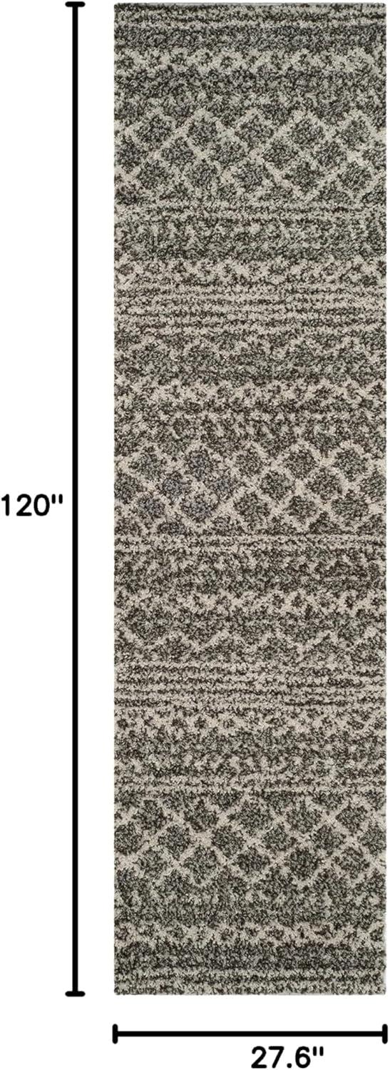 image:imageSAFAVIEH Area Rug 8x10 Arizona Shag Collection Large Ivory amp Beige Moroccan Boho Design NonShedding amp Easy to Clean Ideal for Living Room Bedroom Dining Space ASG741ABrownIvory