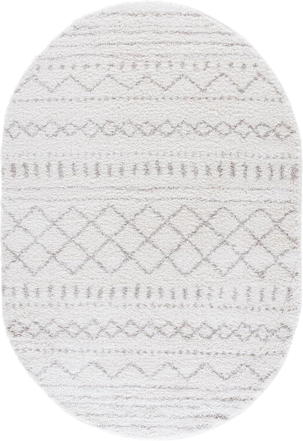 image:imageSAFAVIEH Area Rug 8x10 Arizona Shag Collection Large Ivory amp Beige Moroccan Boho Design NonShedding amp Easy to Clean Ideal for Living Room Bedroom Dining Space ASG741AIvoryBeige