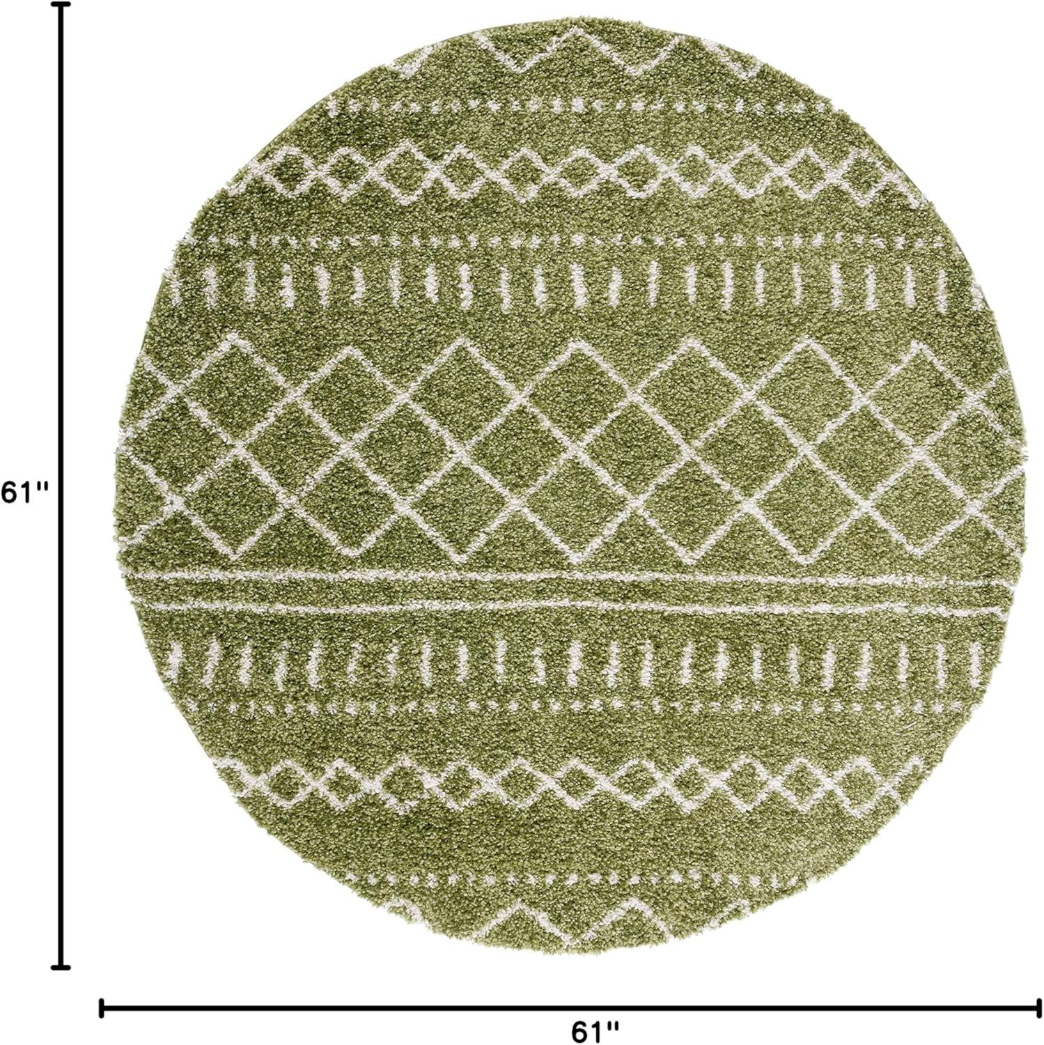 image:imageSAFAVIEH Area Rug 8x10 Arizona Shag Collection Large Ivory amp Beige Moroccan Boho Design NonShedding amp Easy to Clean Ideal for Living Room Bedroom Dining Space ASG741AGreenIvory