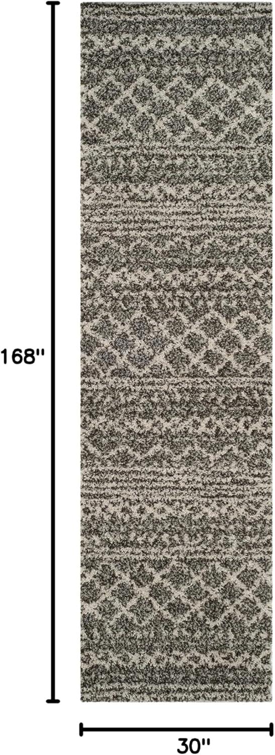 image:imageSAFAVIEH Area Rug 8x10 Arizona Shag Collection Large Ivory amp Beige Moroccan Boho Design NonShedding amp Easy to Clean Ideal for Living Room Bedroom Dining Space ASG741ABrownIvory