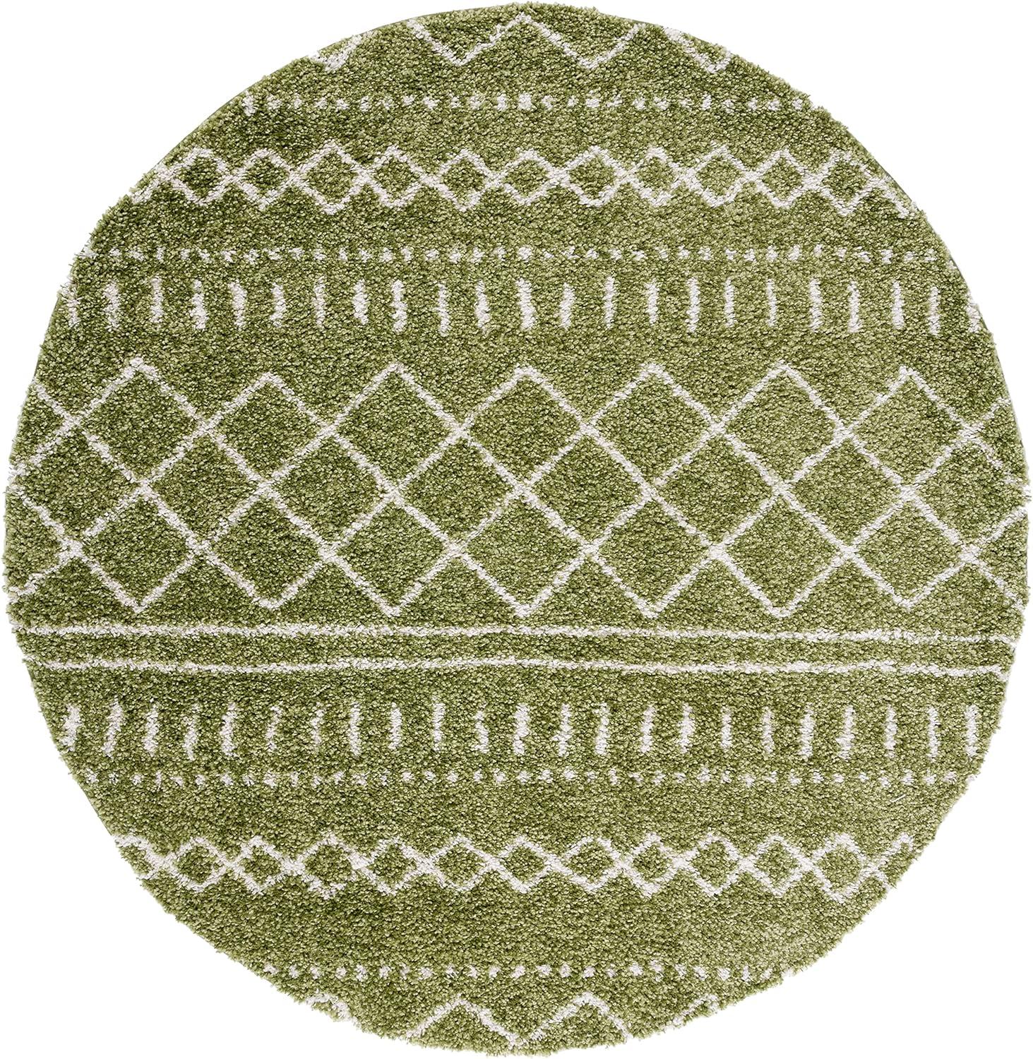 image:imageSAFAVIEH Area Rug 8x10 Arizona Shag Collection Large Ivory amp Beige Moroccan Boho Design NonShedding amp Easy to Clean Ideal for Living Room Bedroom Dining Space ASG741AGreenIvory