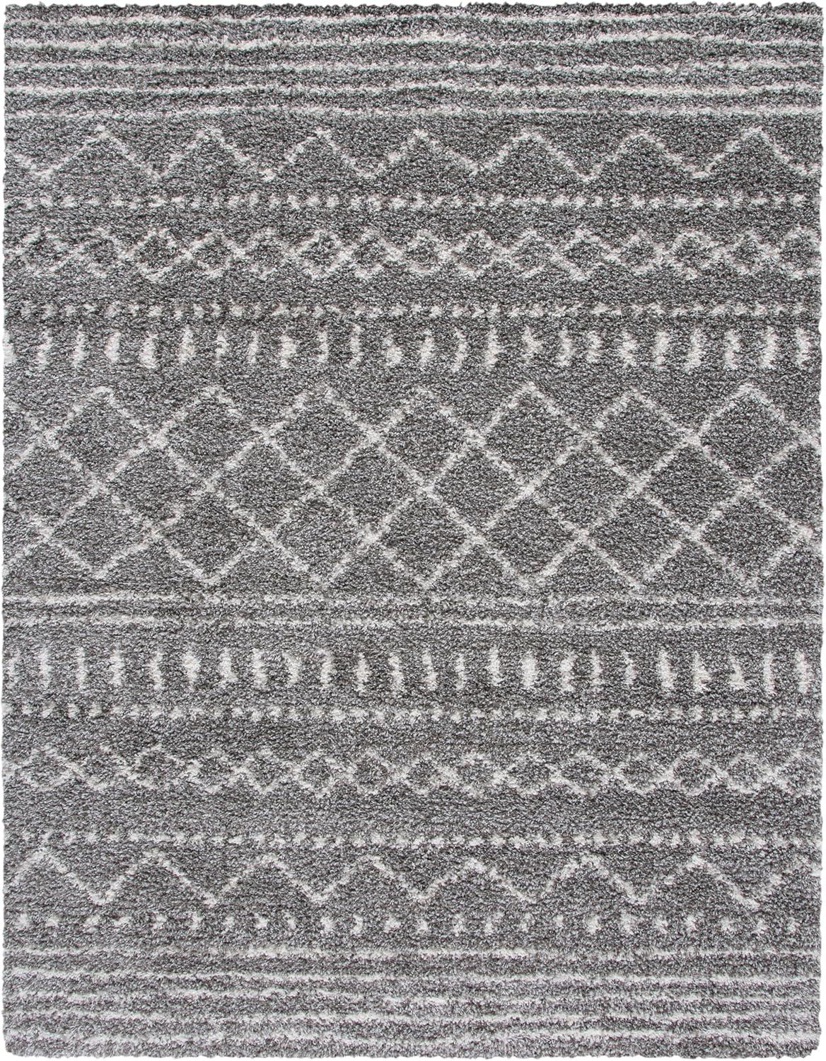 image:imageSAFAVIEH Area Rug 8x10 Arizona Shag Collection Large Ivory amp Beige Moroccan Boho Design NonShedding amp Easy to Clean Ideal for Living Room Bedroom Dining Space ASG741ABrownIvory
