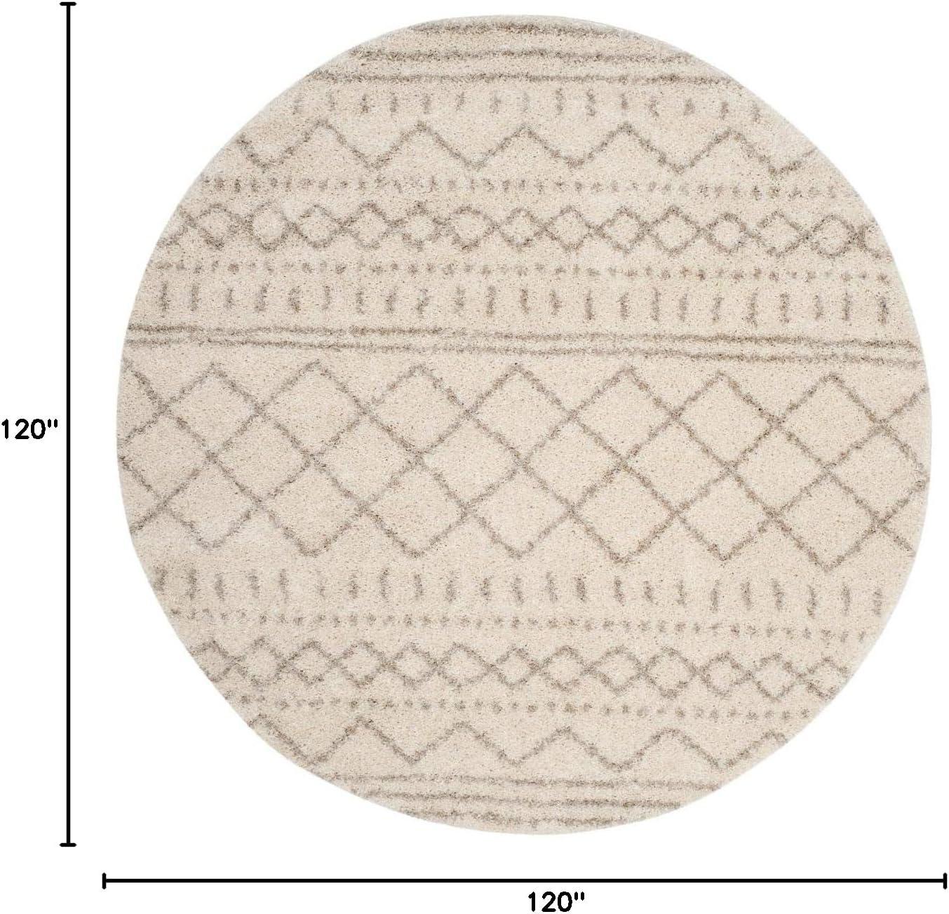 image:imageSAFAVIEH Area Rug 8x10 Arizona Shag Collection Large Ivory amp Beige Moroccan Boho Design NonShedding amp Easy to Clean Ideal for Living Room Bedroom Dining Space ASG741AIvoryBeige